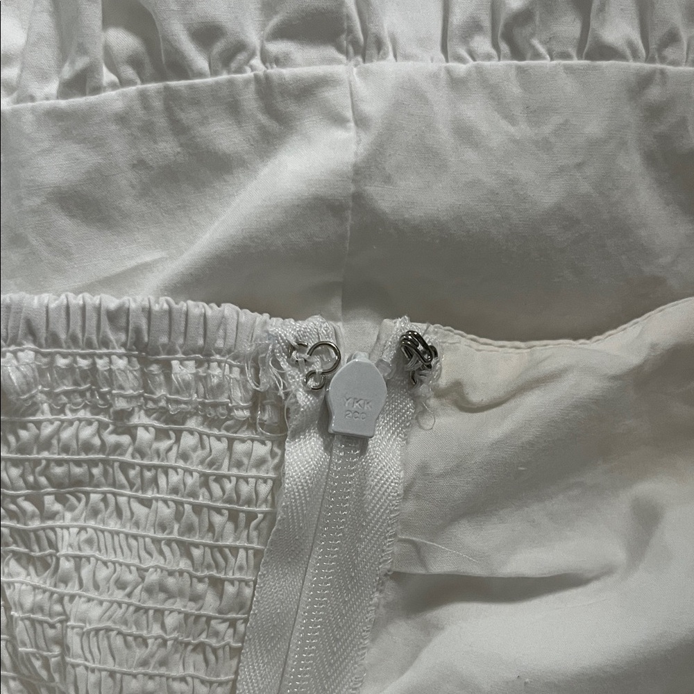 Banana Republic White Tiered dress - Picture 5 of 8